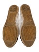 Chanel Interlocking CC Logo Canvas Espadrilles