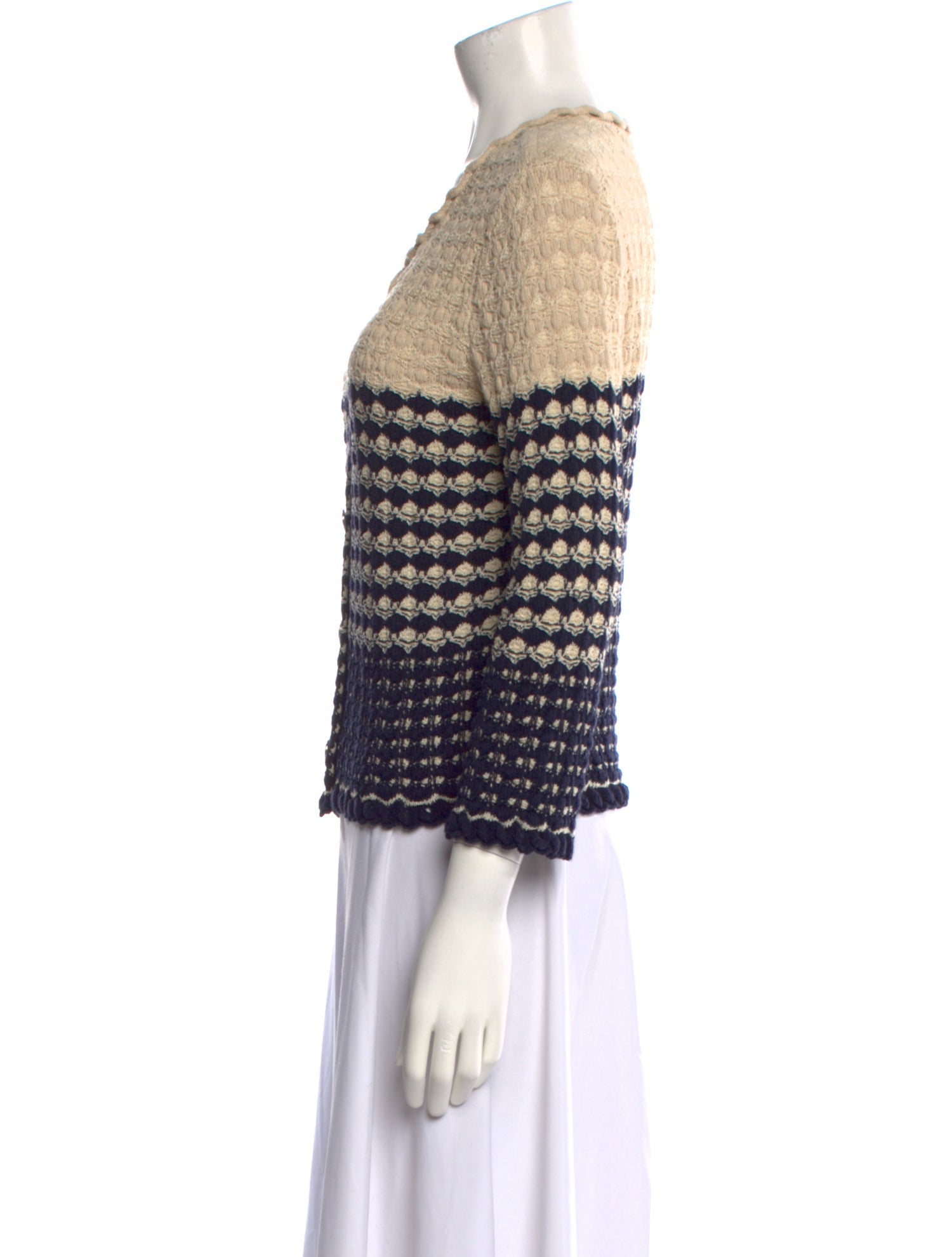 Chanel 2012 Striped Sweater