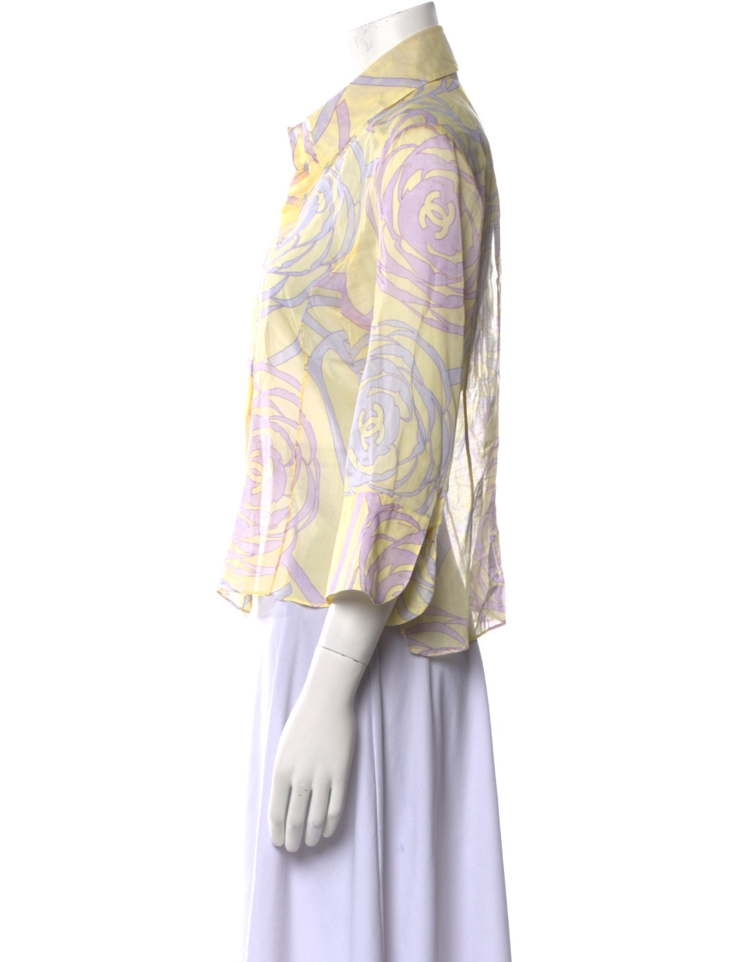 Chanel Vintage 2003 Button-Up Top