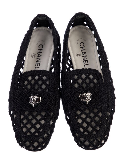 Chanel 2023 Interlocking CC Logo Ballet Flats