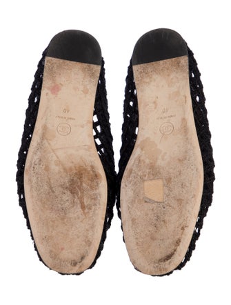 Chanel 2023 Interlocking CC Logo Ballet Flats