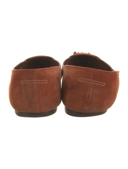 Chanel Interlocking CC Logo Suede Flats