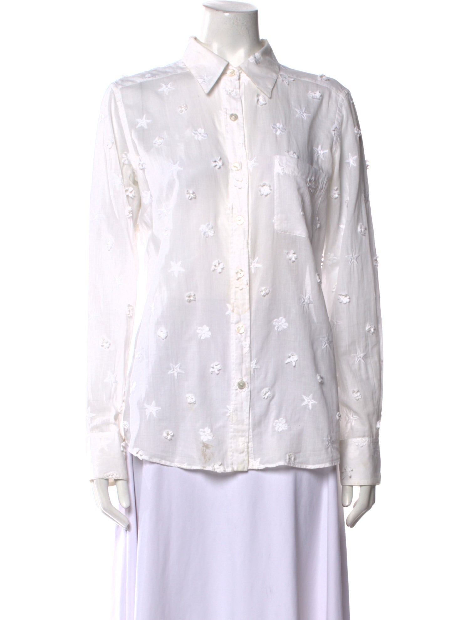 Chanel Vintage 2008 Button-Up Top