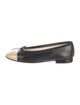 Chanel 2016 Interlocking CC Logo Ballet Flats