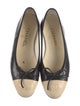 Chanel 2016 Interlocking CC Logo Ballet Flats