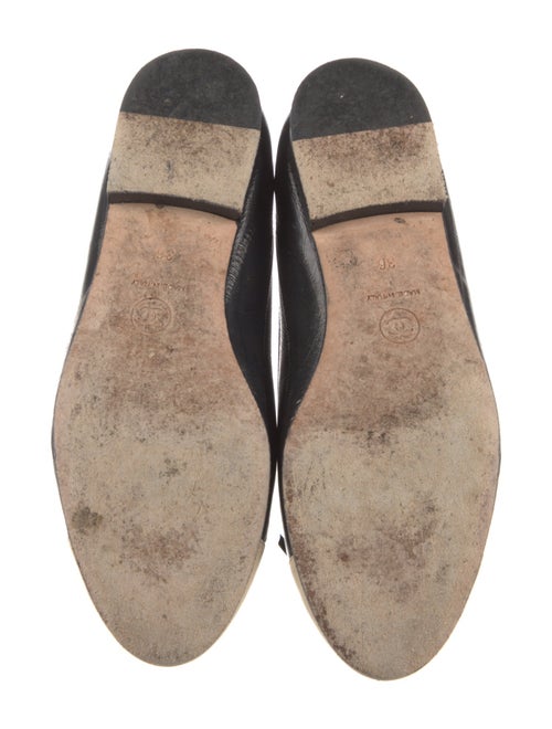 Chanel 2016 Interlocking CC Logo Ballet Flats