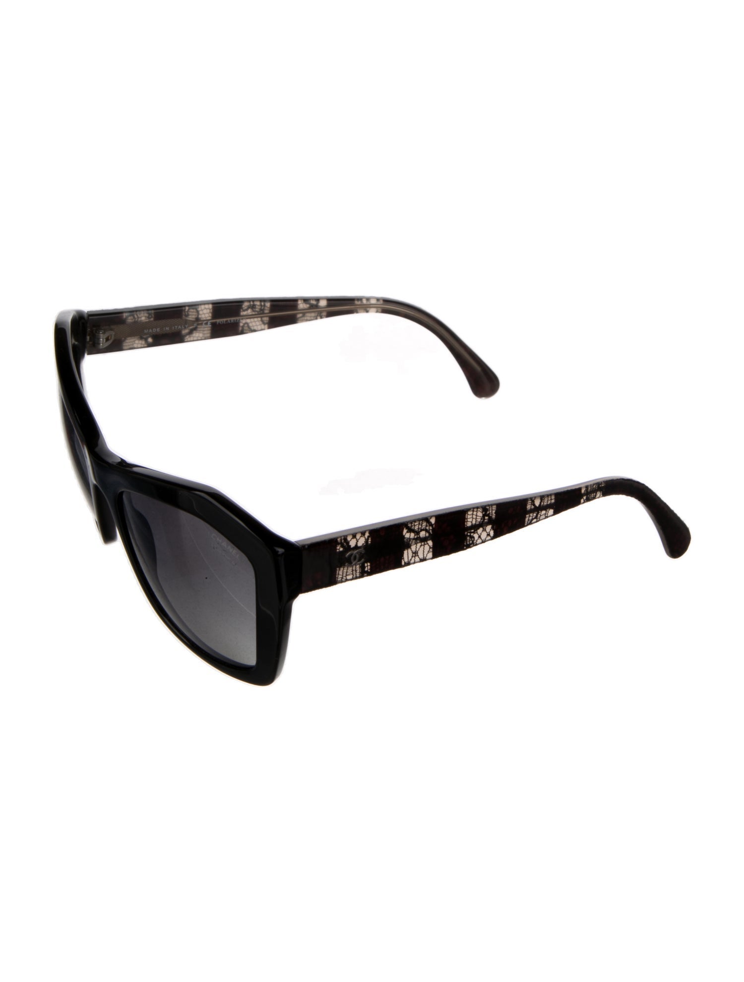 Chanel Interlocking CC Logo Cat-Eye Sunglasses