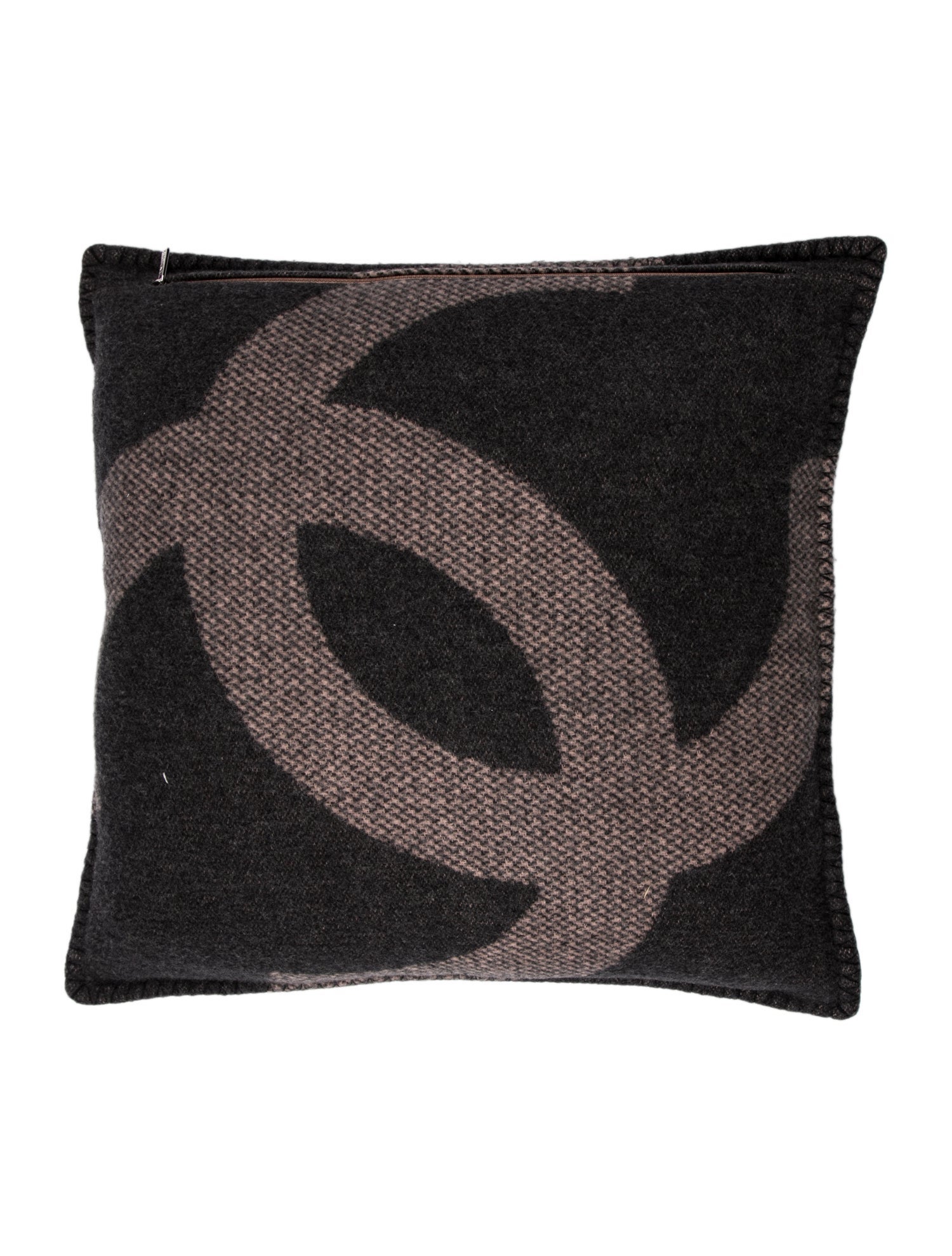 Chanel CC Throw Pillow