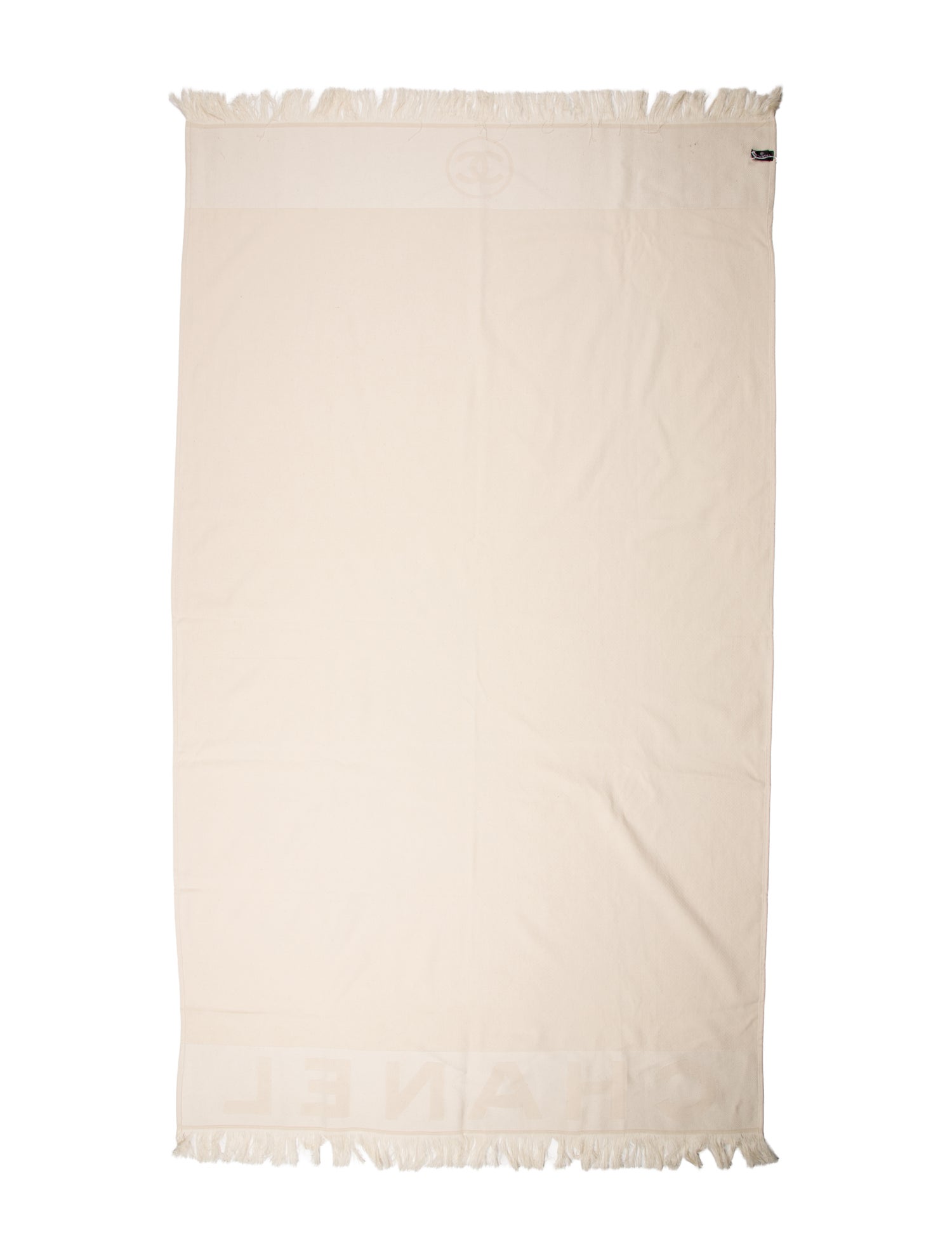 Chanel Cotton Linen Bath Towel