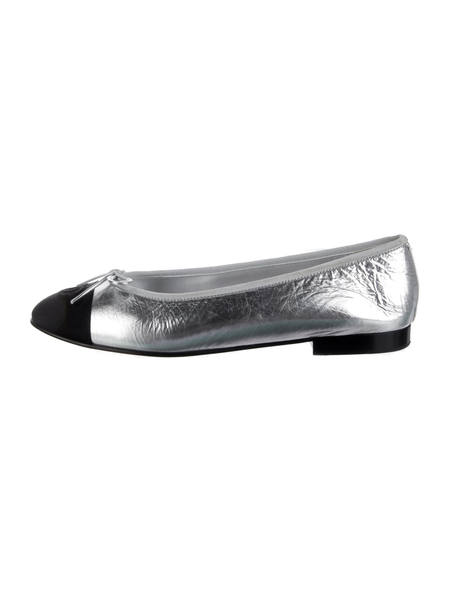 Chanel 2025 Interlocking CC Logo Ballet Flats