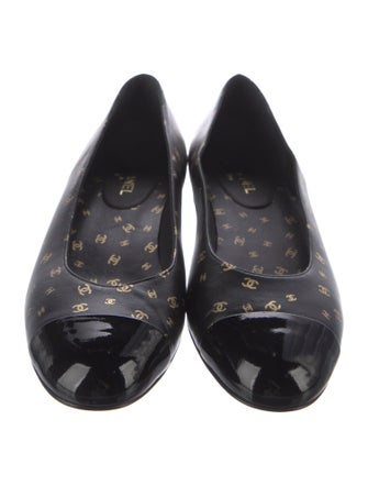 Chanel 2024 Interlocking CC Logo Ballet Flats