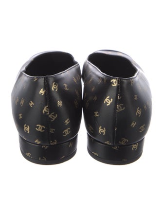 Chanel 2024 Interlocking CC Logo Ballet Flats