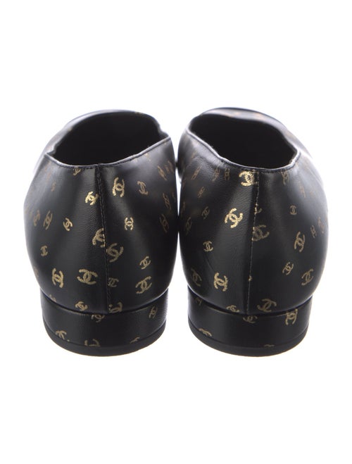 Chanel 2024 Interlocking CC Logo Ballet Flats