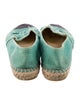 Chanel Interlocking CC Logo Canvas Espadrilles
