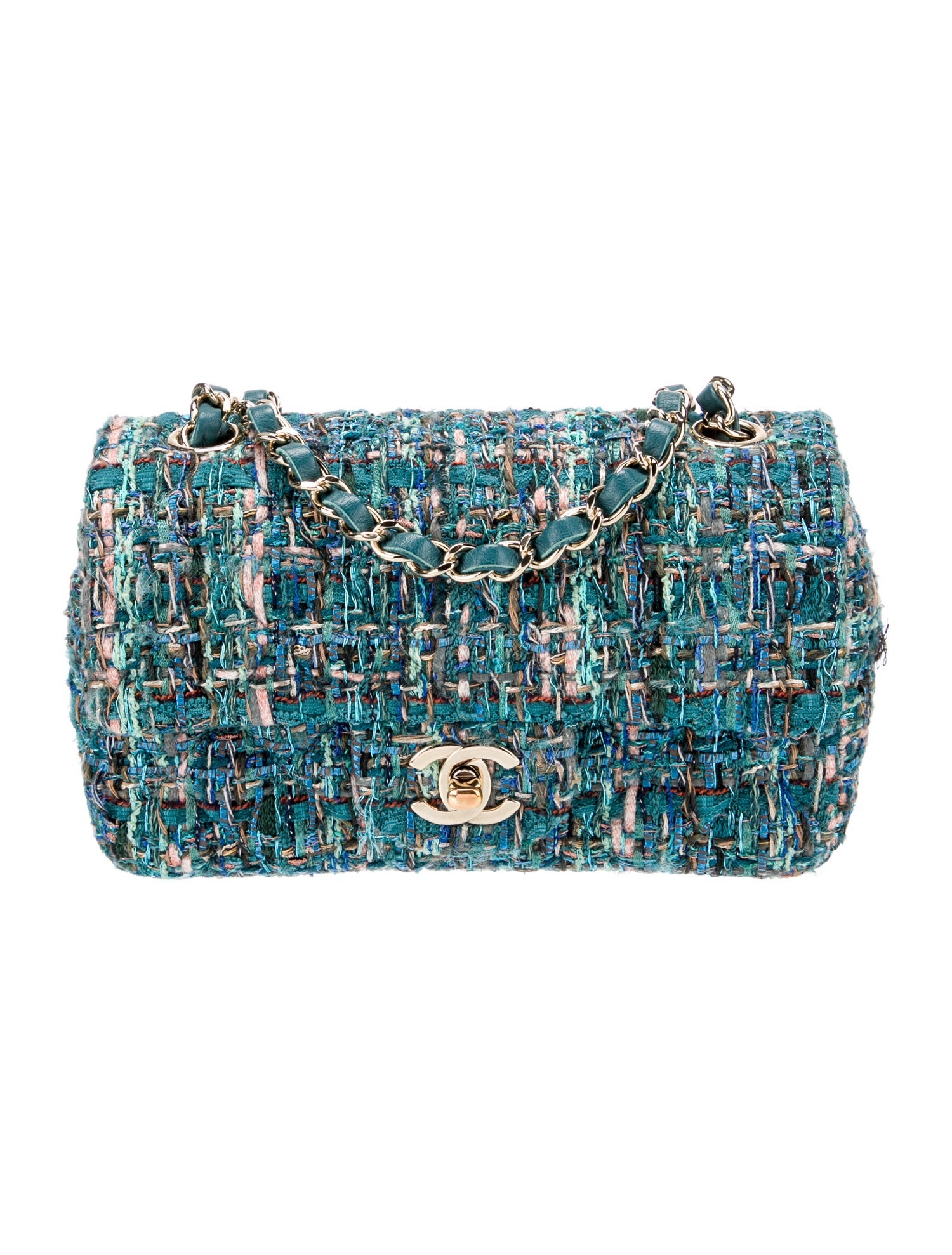 Chanel Classic Rectangular Mini Tweed Flap Bag