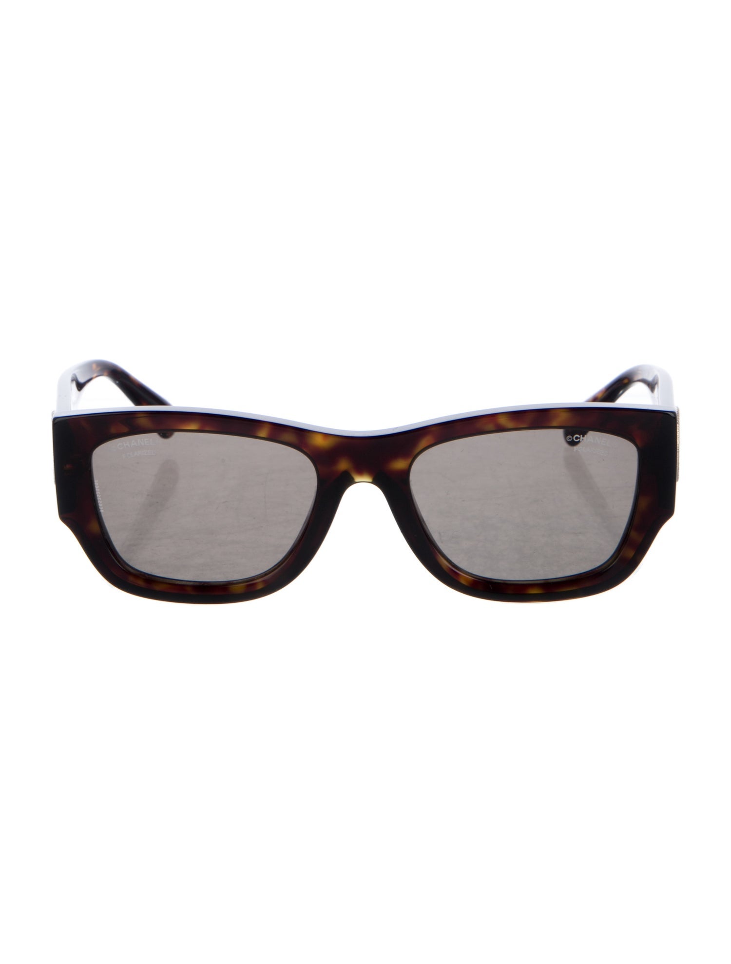 Chanel Interlocking CC Logo Wayfarer Sunglasses