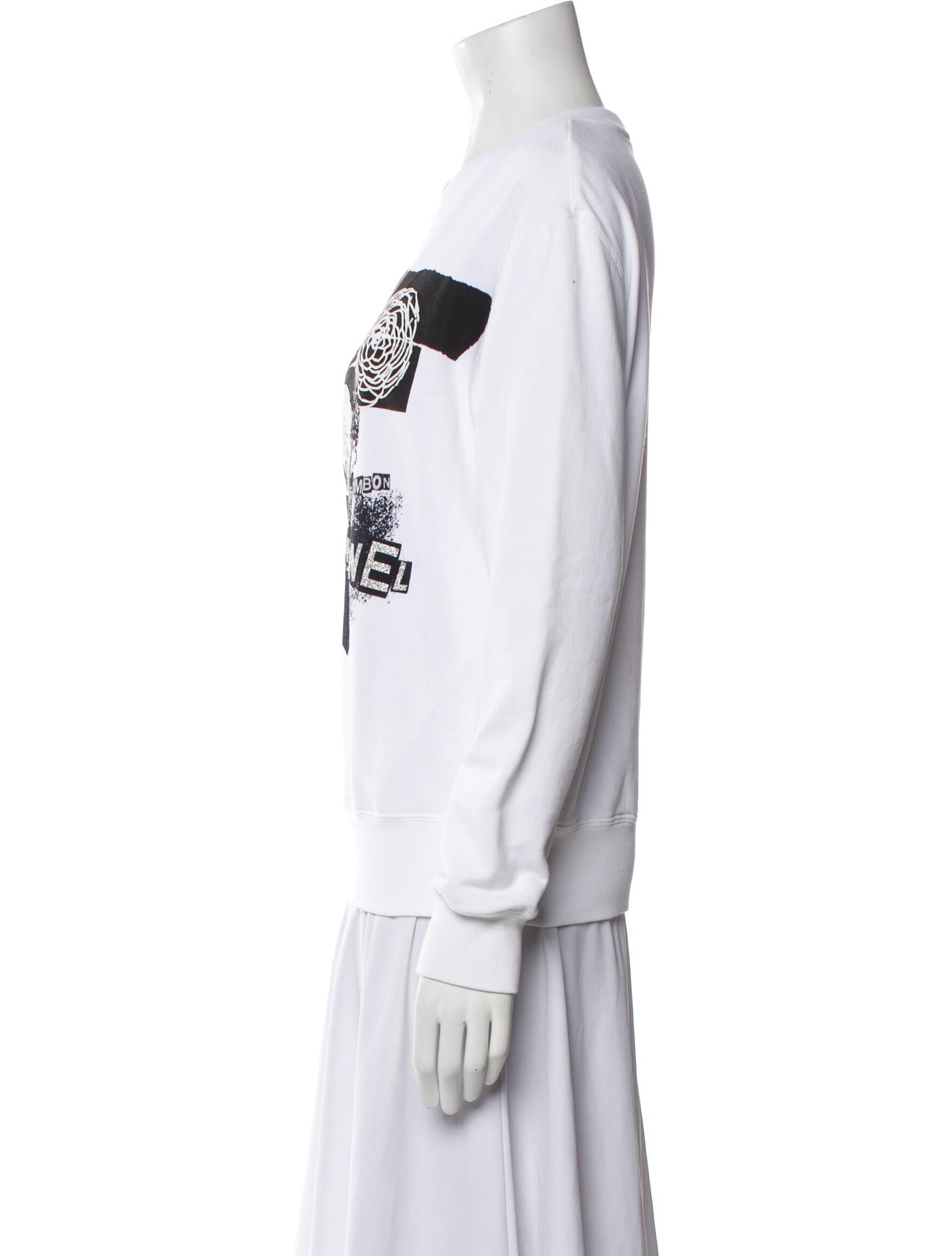 Chanel 2020 Graphic Print Sweatshirt