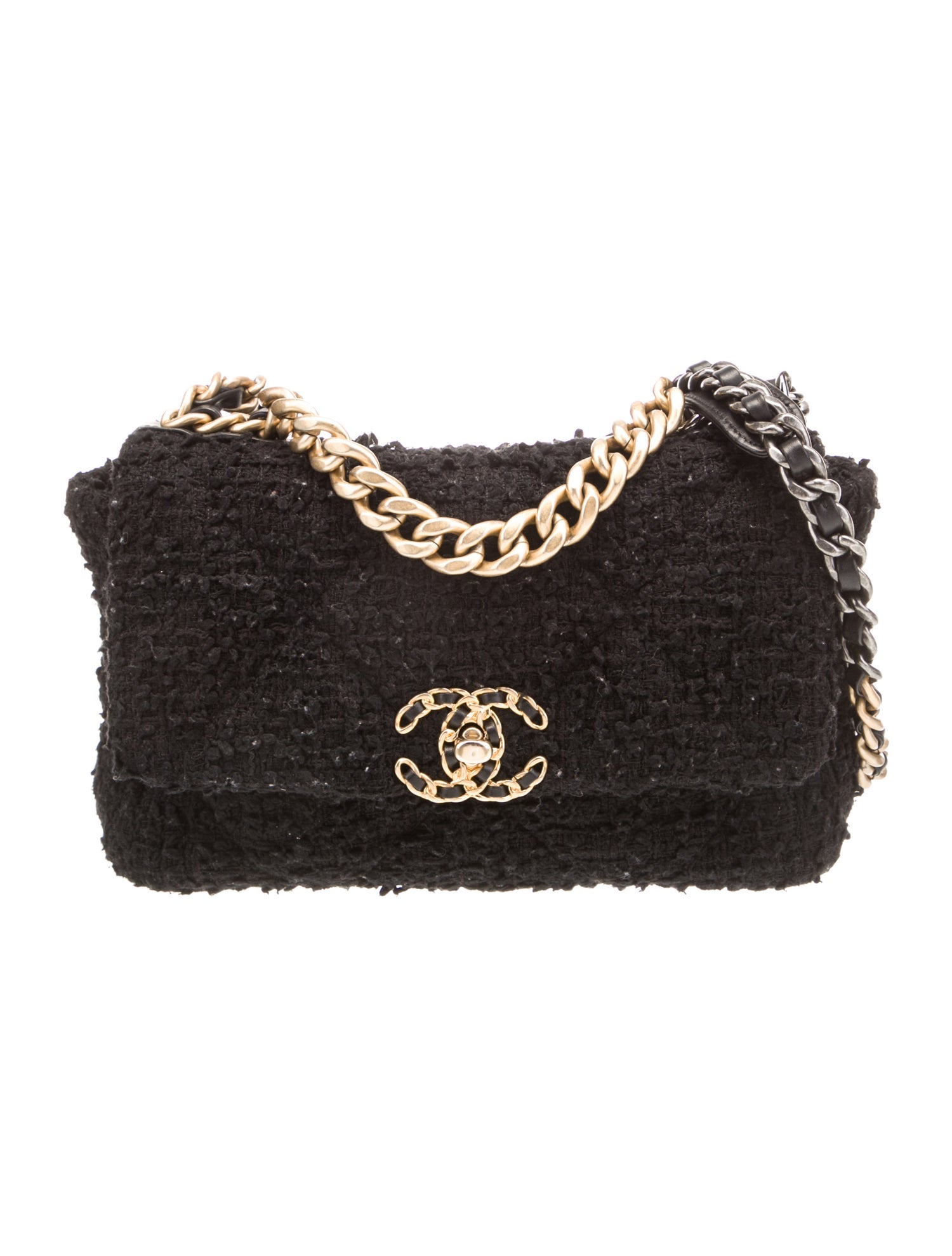 Chanel Medium Tweed 19 Flap Bag