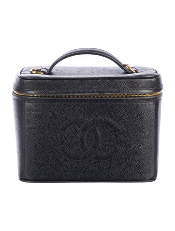 Chanel Cosmetic Bags Timeless Caviar Case