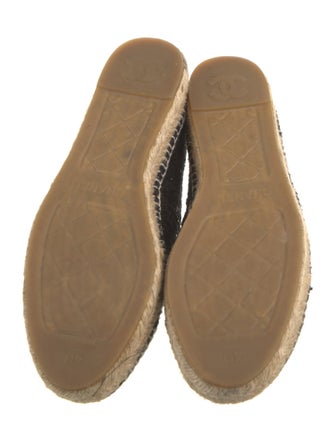Chanel 2016 Interlocking CC Logo Espadrilles