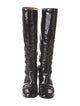 Chanel 2009 Interlocking CC Logo Riding Boots