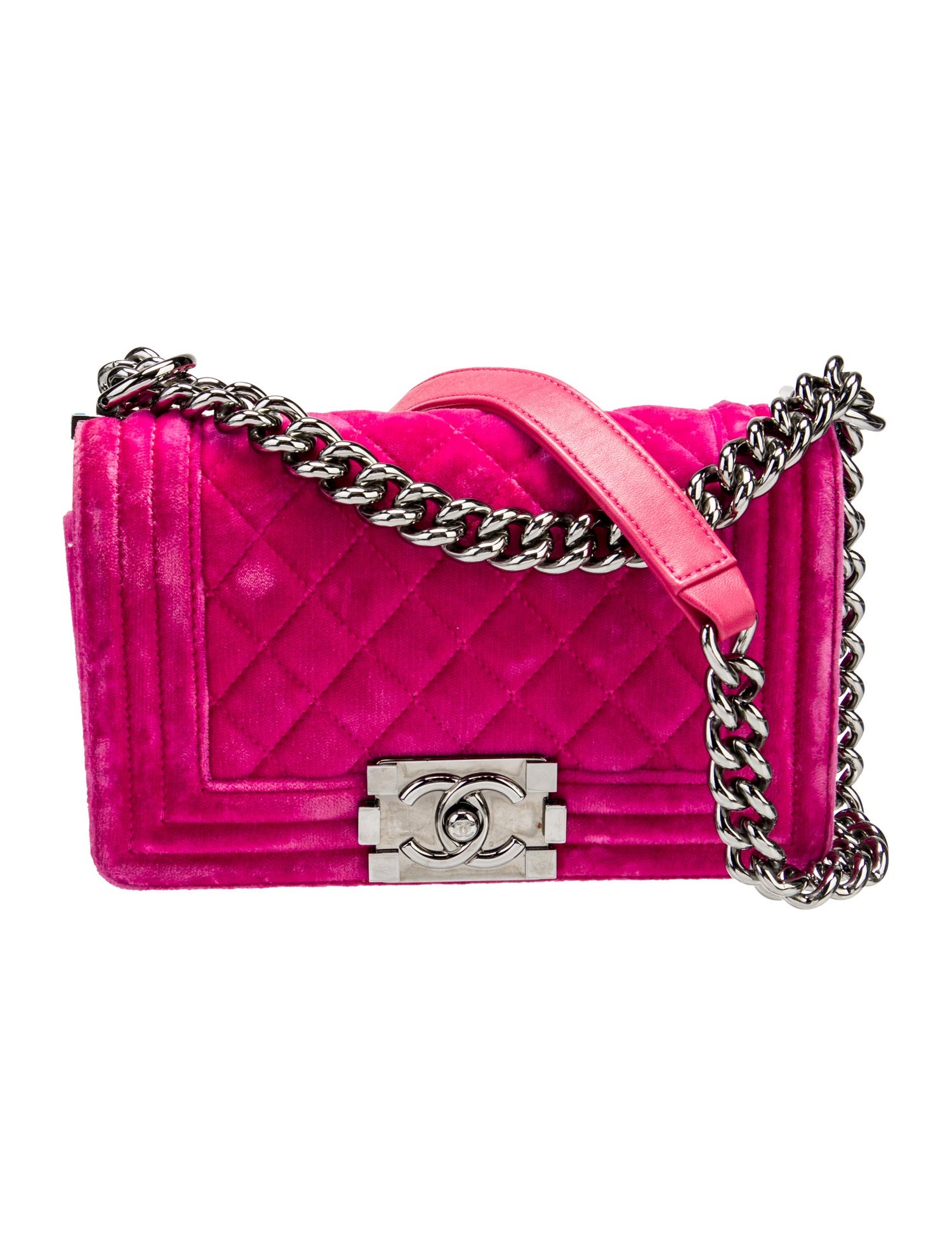 Chanel Velvet Small Boy Bag