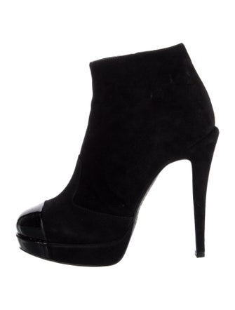 Chanel 2011 Interlocking CC Logo Boots