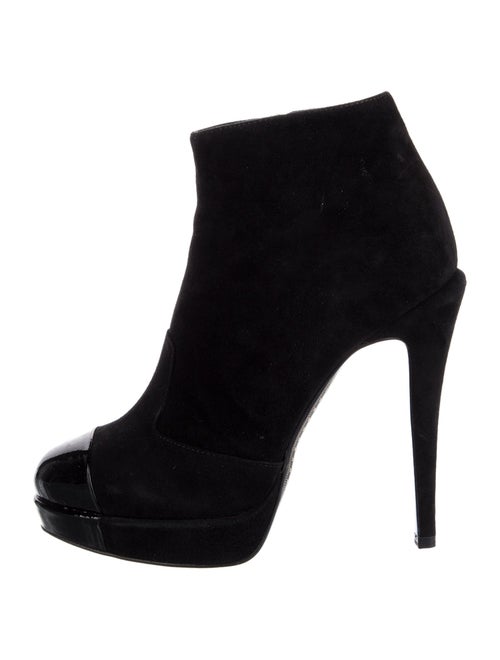 Chanel 2011 Interlocking CC Logo Boots