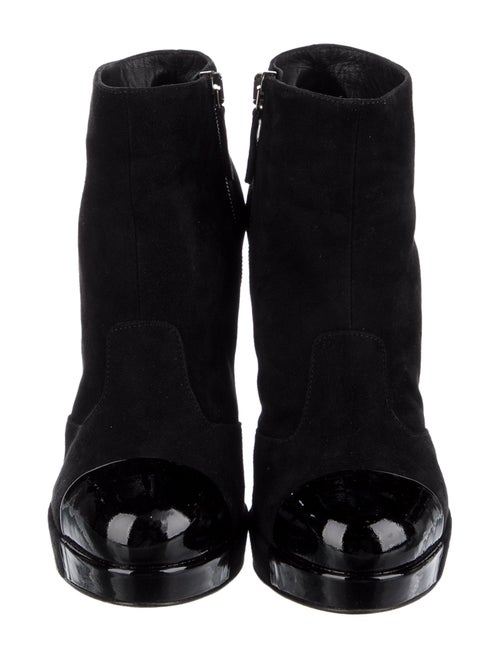 Chanel 2011 Interlocking CC Logo Boots