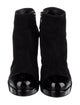 Chanel 2011 Interlocking CC Logo Boots