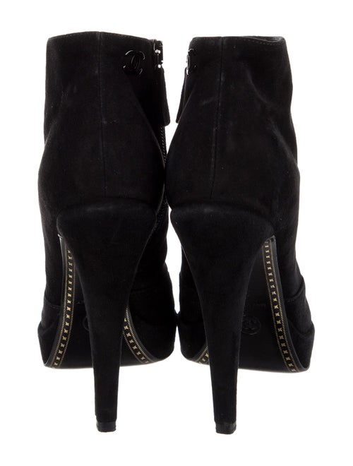 Chanel 2011 Interlocking CC Logo Boots