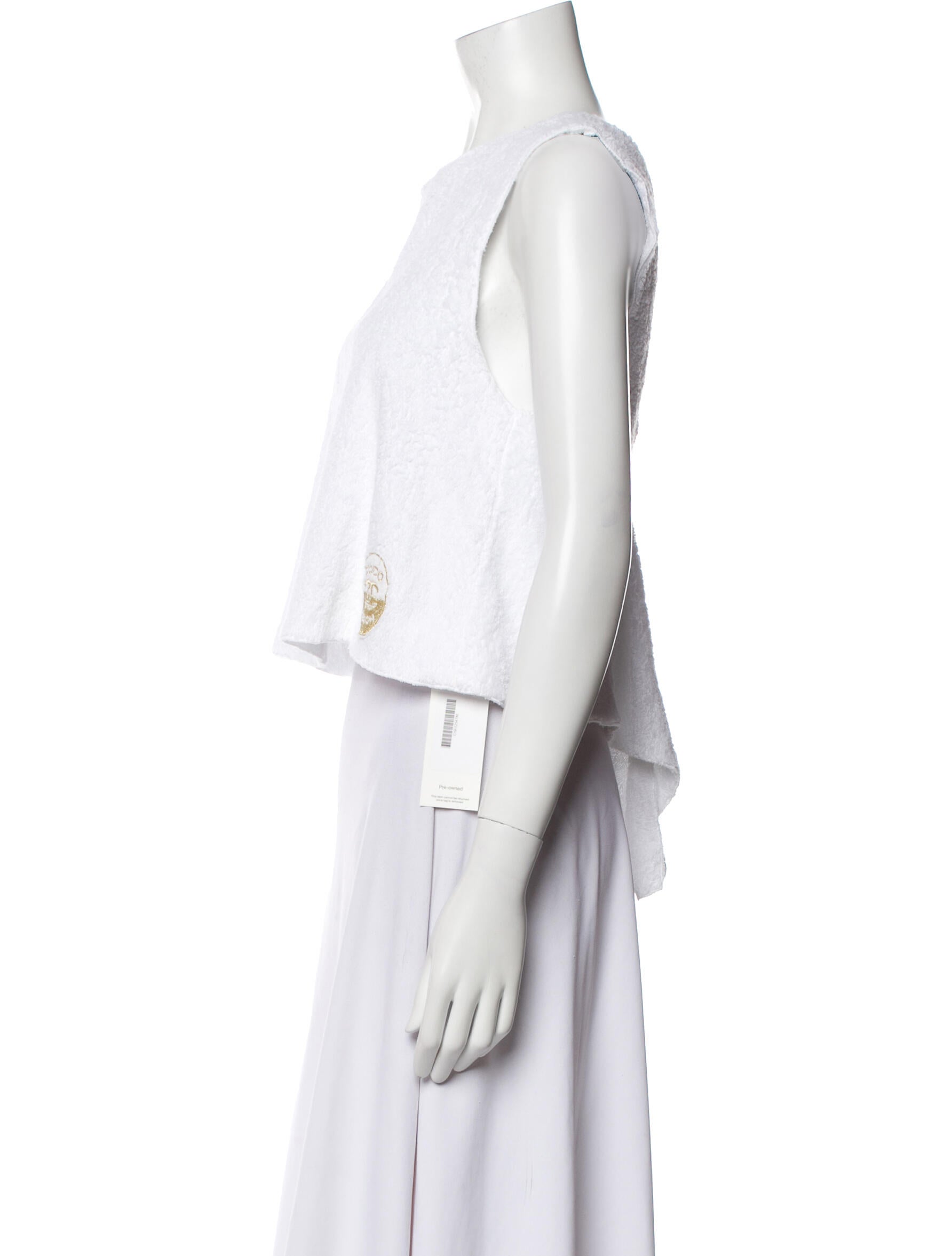 Chanel 2019 Coco Beach Crop Top