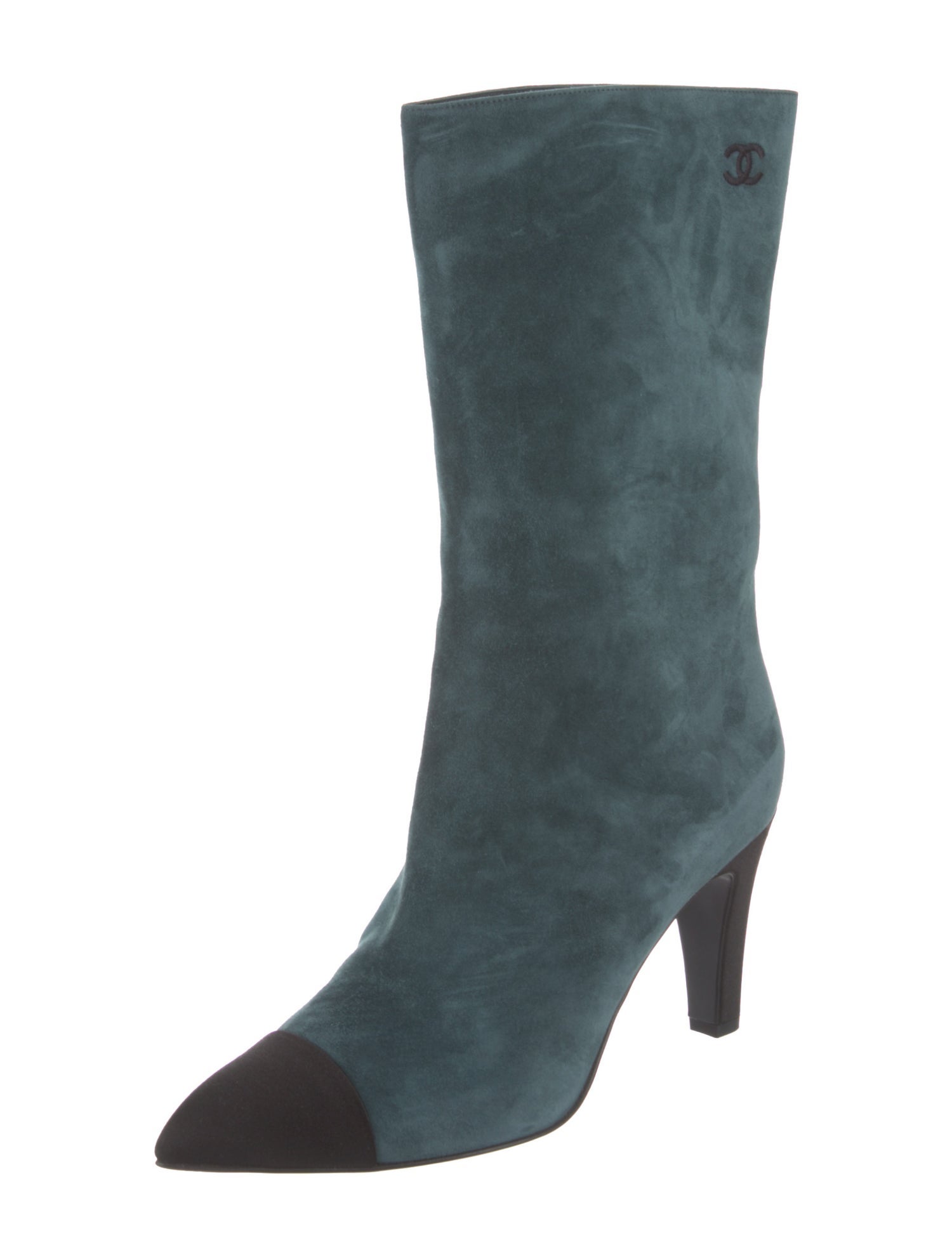 Chanel 2018 Interlocking CC Logo Boots