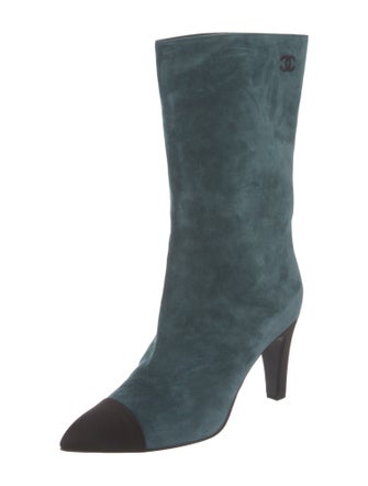 Chanel 2018 Interlocking CC Logo Boots