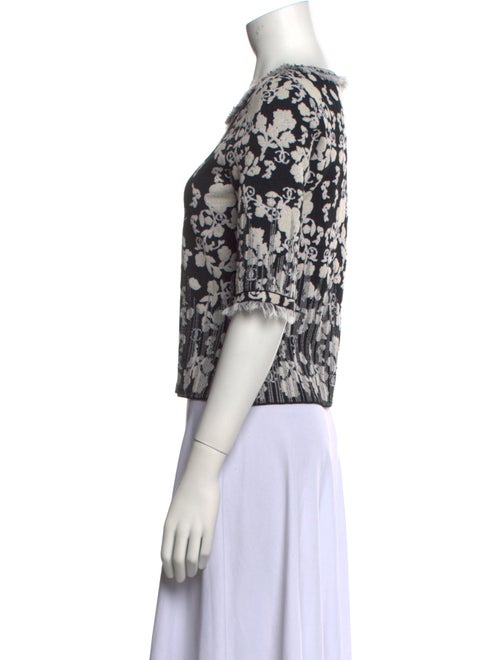 Chanel 2014 Floral Print T-Shirt