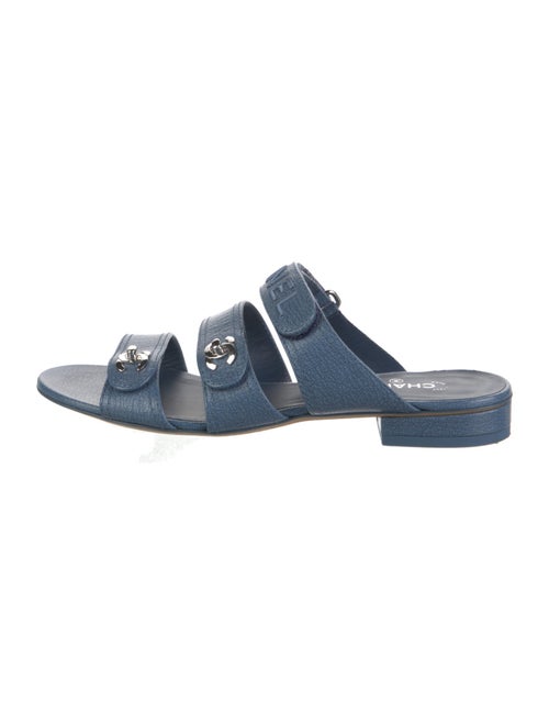 Chanel 2021 Interlocking CC Logo Slides