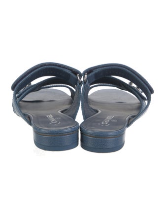 Chanel 2021 Interlocking CC Logo Slides