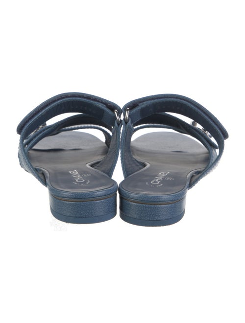 Chanel 2021 Interlocking CC Logo Slides