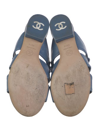 Chanel 2021 Interlocking CC Logo Slides