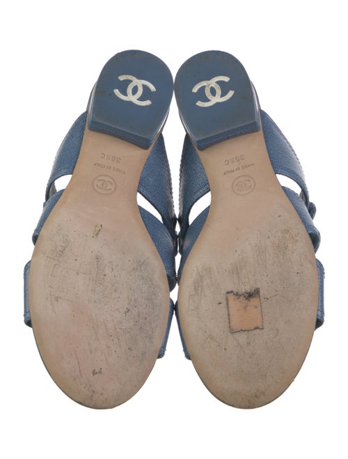 Chanel 2021 Interlocking CC Logo Slides