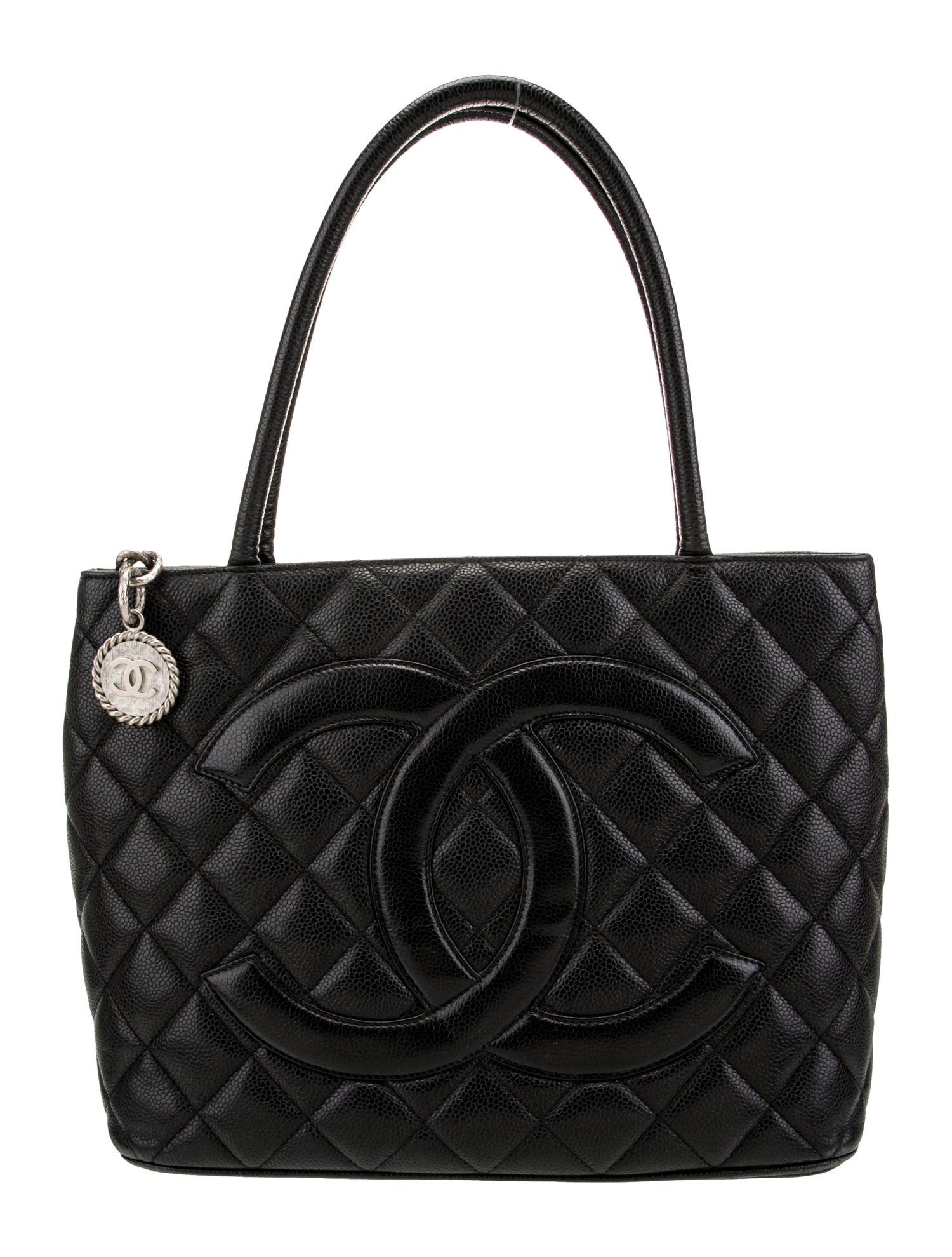 Chanel Caviar Medallion Tote