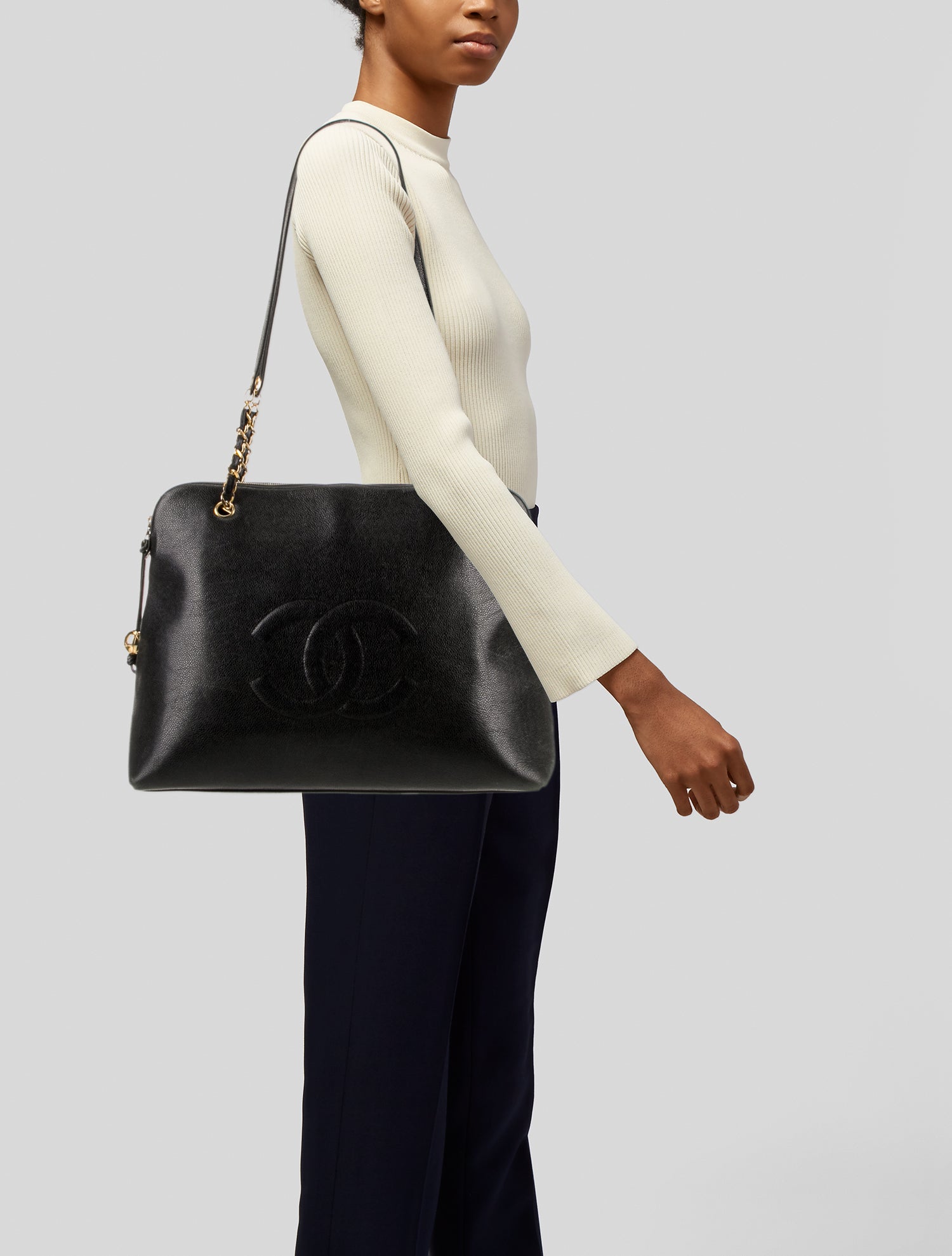 Chanel Caviar Timeless Shoulder Bag