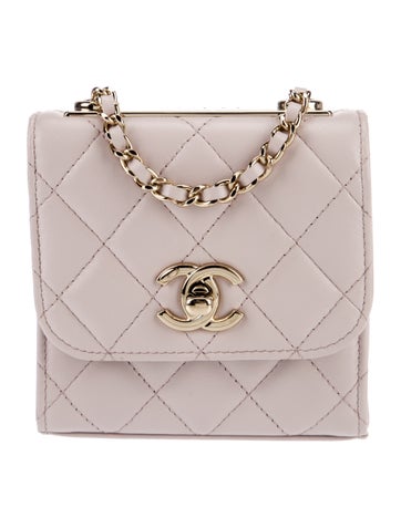 Chanel Mini Bags Micro Trendy CC Clutch w/ Chain