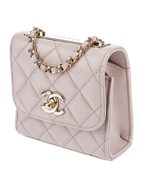 Chanel Micro Trendy CC Clutch w/ Chain