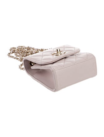 Chanel Micro Trendy CC Clutch w/ Chain