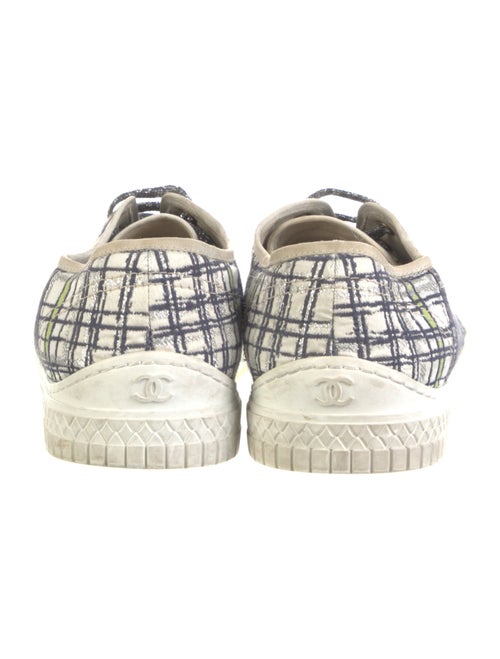 Chanel 2017 Tweed Pattern Sneakers