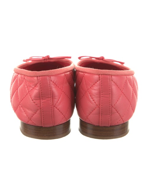 Chanel Interlocking CC Logo Lambskin Flats