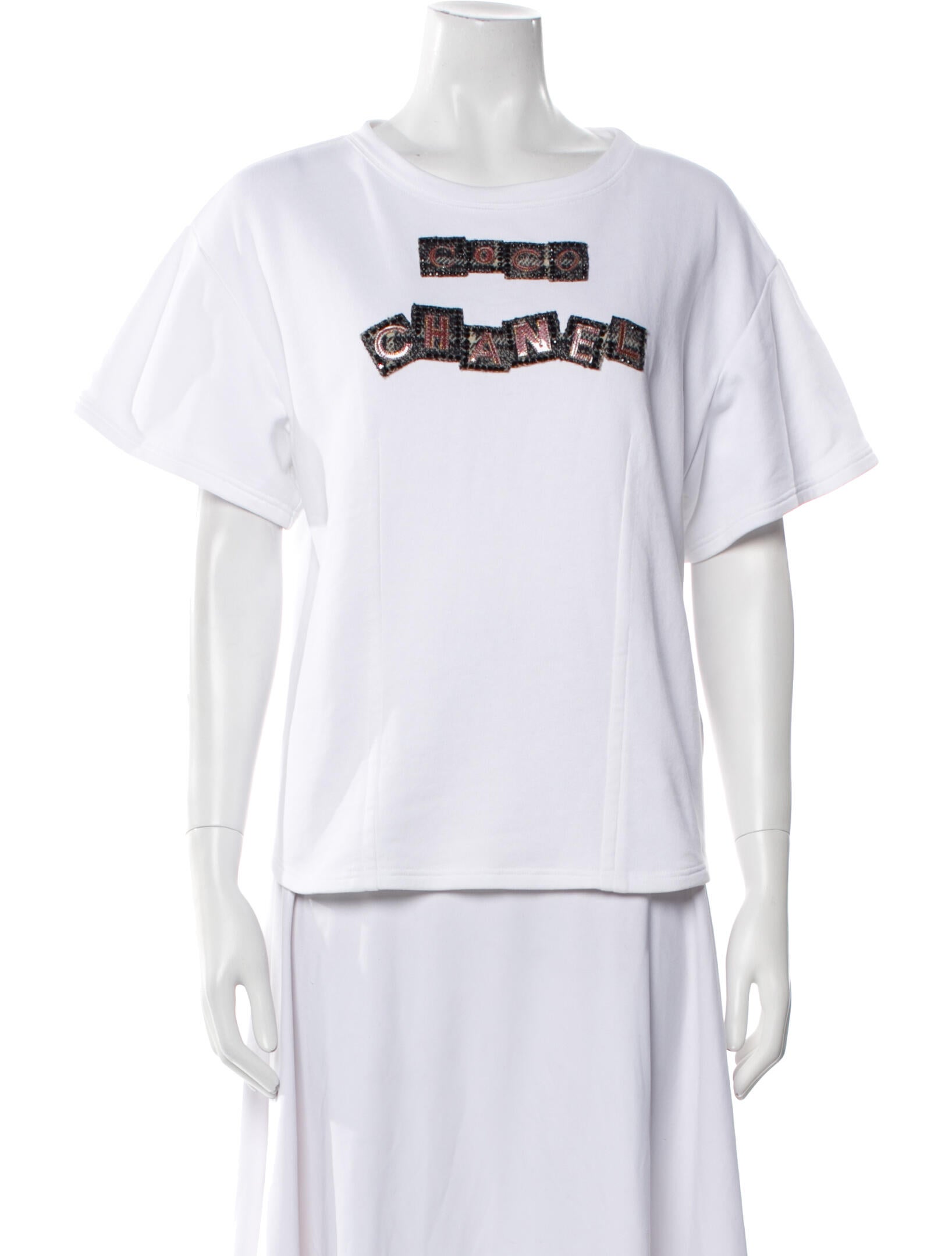 Chanel 2021 Graphic Print T-Shirt