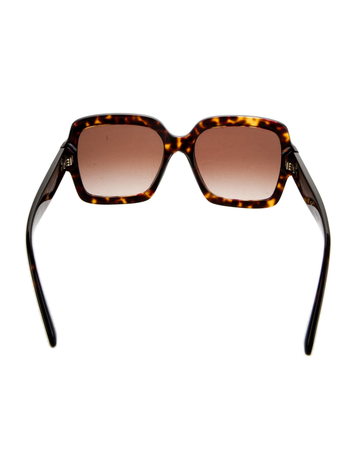 Chanel Interlocking CC Logo Square Sunglasses