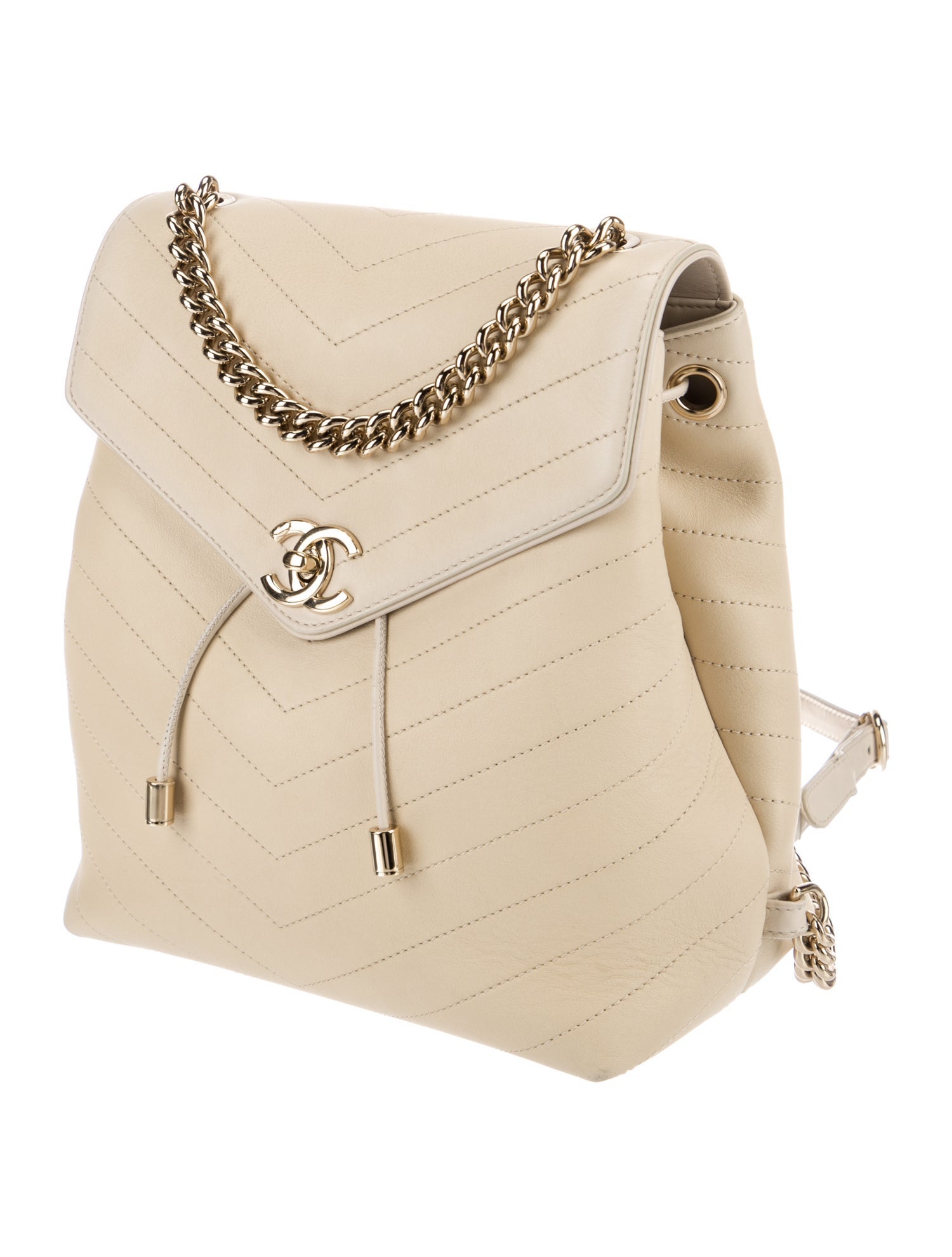 Chanel Coco Chevron Backpack